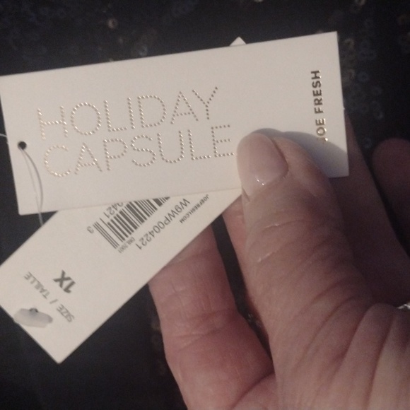 NEW Joe Fresh Collection Capsule sequin skirt - Picture 5 of 6